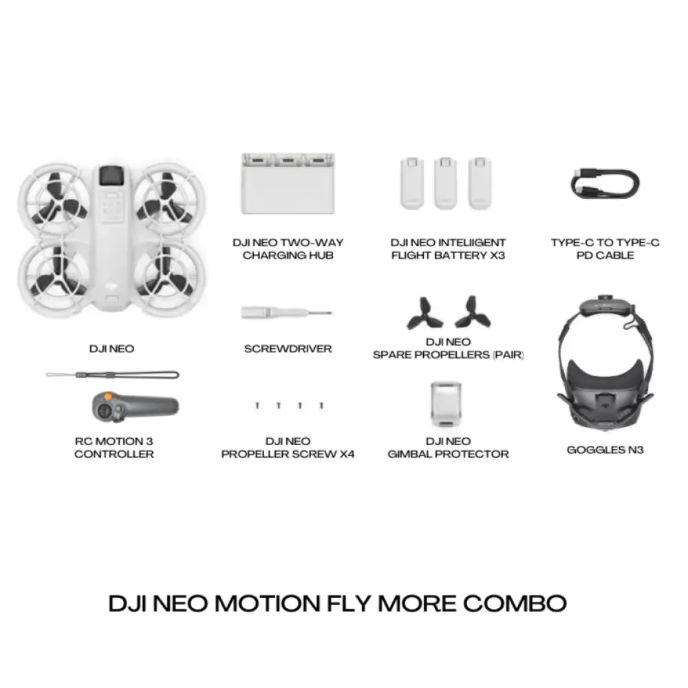 DJI NEO Combo Motion Neo Combo Motion Fly More Combo