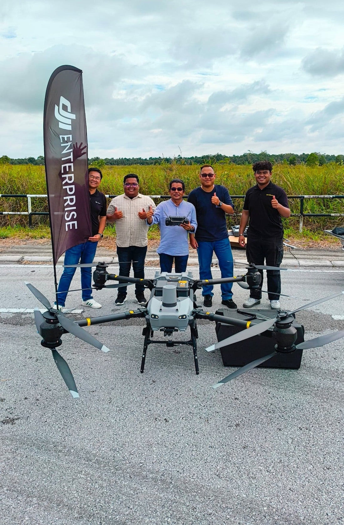 DJI FLYCART 30 Delivery & Training Completed