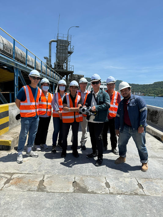 Successful delivery & training! The Chasing M2 S ROV is now with Cement Industries (Sabah) Sdn. Bhd., ready for action after a hands-on training session for underwater inspections.