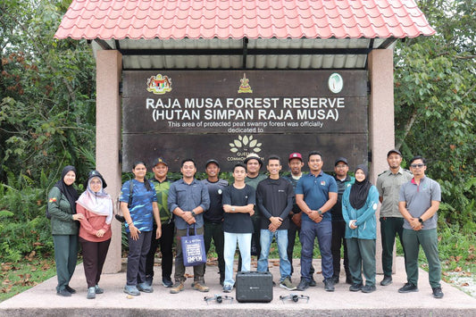Successful delivery and training session for DJI Air 3S and Matrice 4T for the Selangor State Forestry Department (Jabatan Perhutanan Negeri Selangor)
