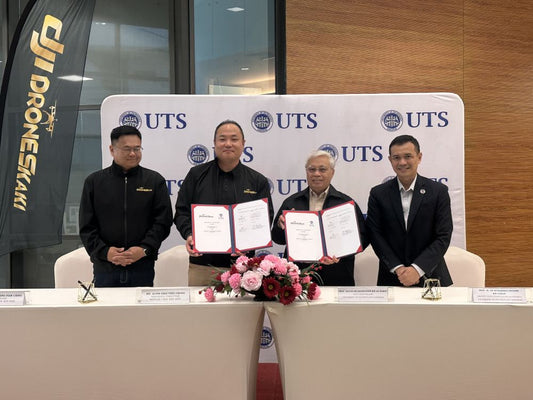 UTS seals drone technology MoU with DronesKaki Sarawak