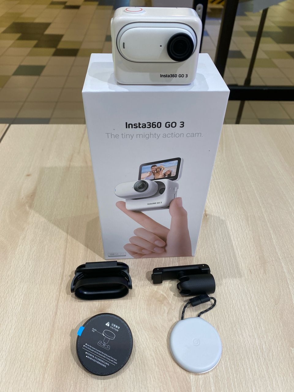 INSTA360 GO 3 128GB WHITE (DISPLAY UNIT)