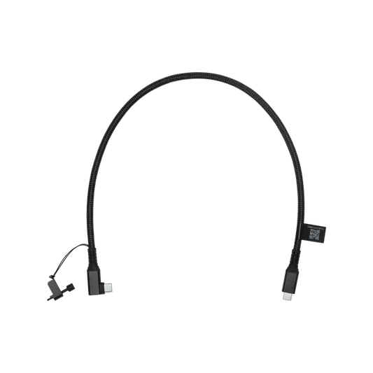 DJI SDR Transmission 2 L-Shaped USB-C Video Cable (DP, 50 cm)