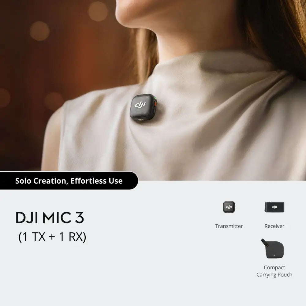 DJI Mic 3 (1TX + 1RX)