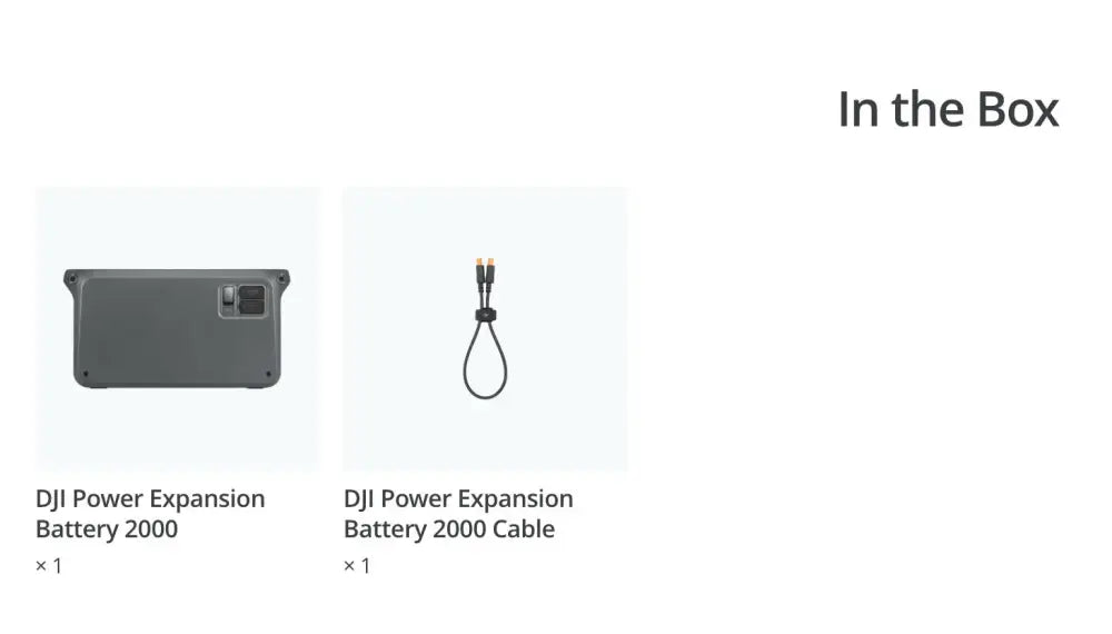 DJI Power Expansion Battery 2000