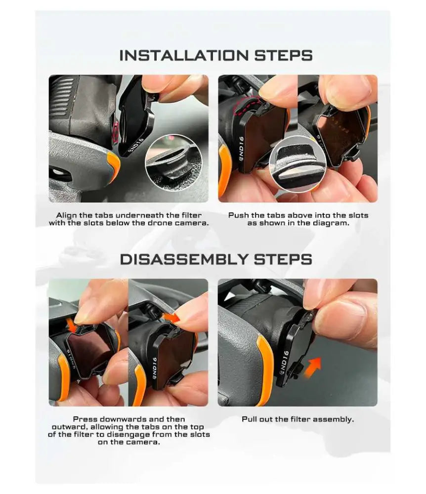 Freewell DJI Avata 2 ND Filters 4 Pack