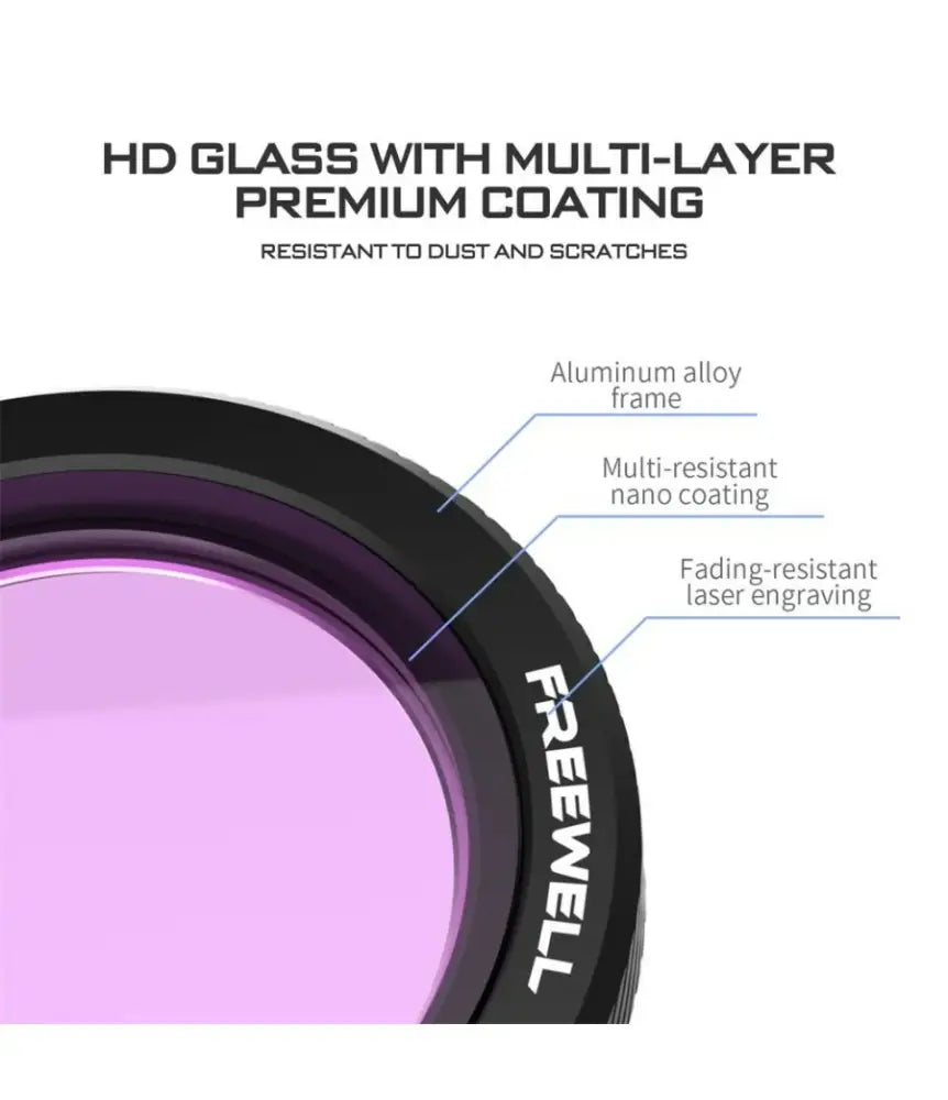 Freewell DJI Neo Magnetic ND Filters 3 Pack