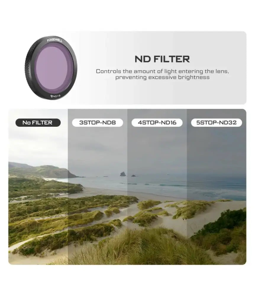 Freewell DJI Neo Magnetic ND Filters 3 Pack
