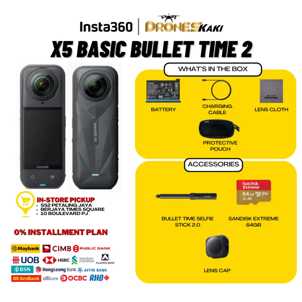 Insta360 X5 Basic Bullet Time 2