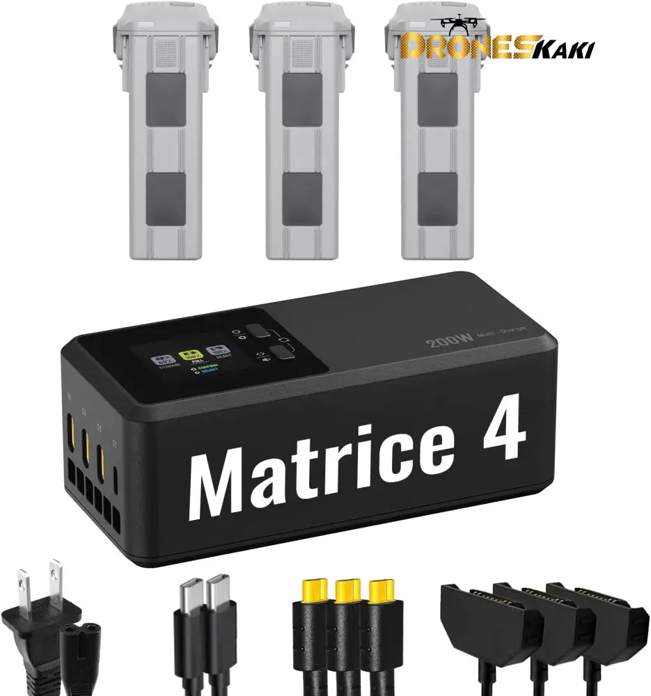 LKTOP 200W Matrice 4 series Three-Way Charger (AC)