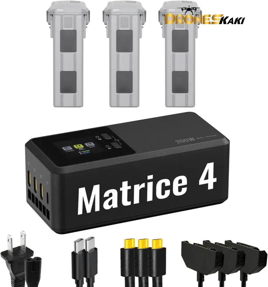 LKTOP 200W Matrice 4 series Three-Way Charger (AC)