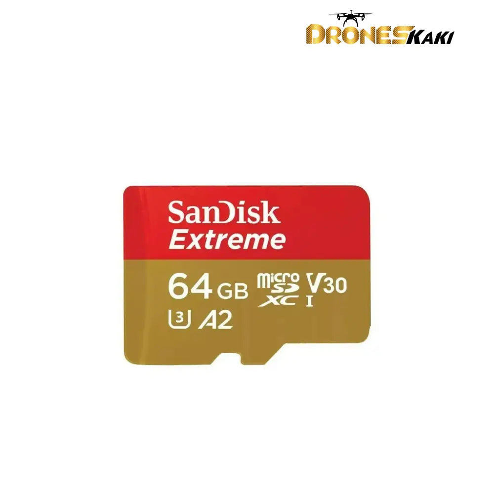 Sandisk Extreme Microsdxc 64Gb Memory Sd Card