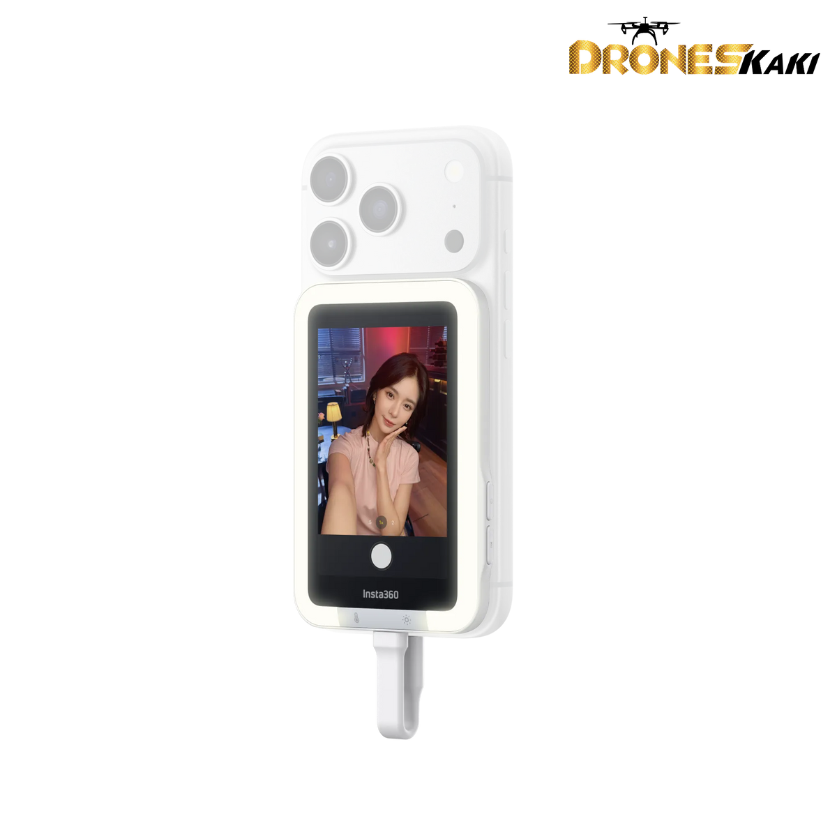 Watermarked - Insta360 Snap Selfie Screen